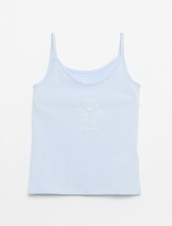 Pigiama corto canotta + pantaloncini - 2 pezzi