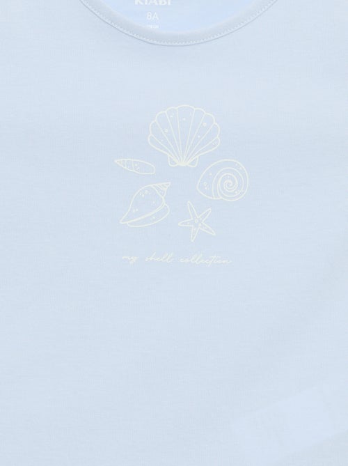 Pigiama corto canotta + pantaloncini - 2 pezzi - Kiabi