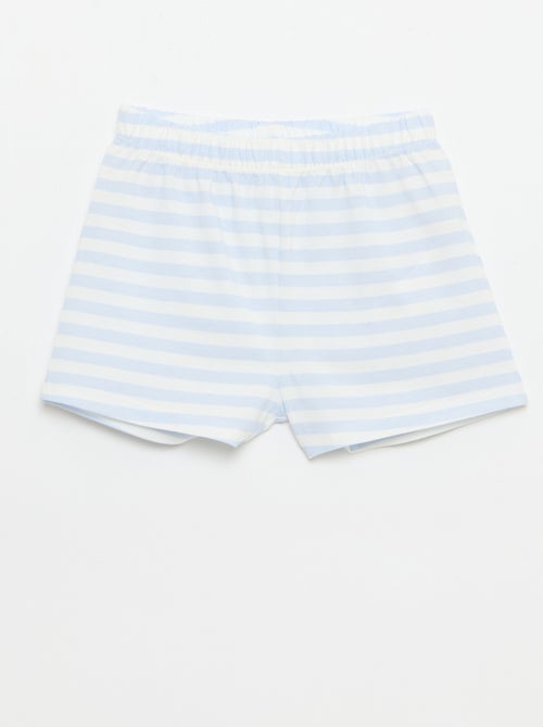 Pigiama corto canotta + pantaloncini - 2 pezzi - Kiabi