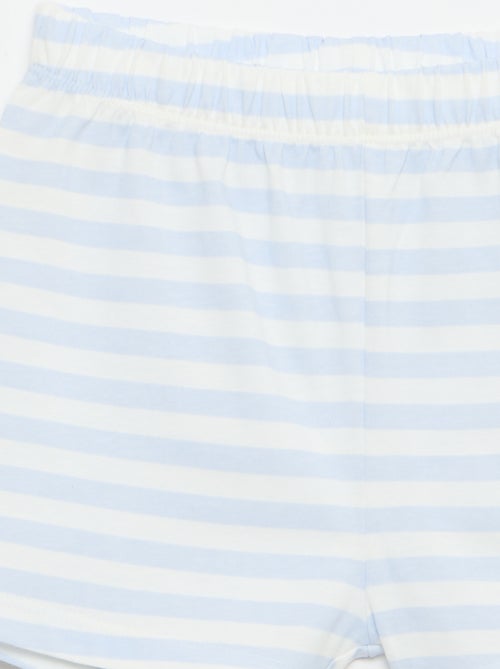 Pigiama corto canotta + pantaloncini - 2 pezzi - Kiabi