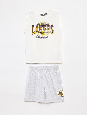 Pigiama corto canotta + shorts - 2 pezzi