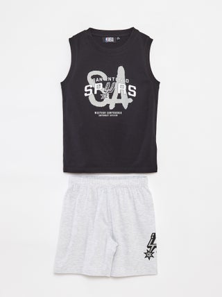 Pigiama corto canotta + shorts - 2 pezzi
