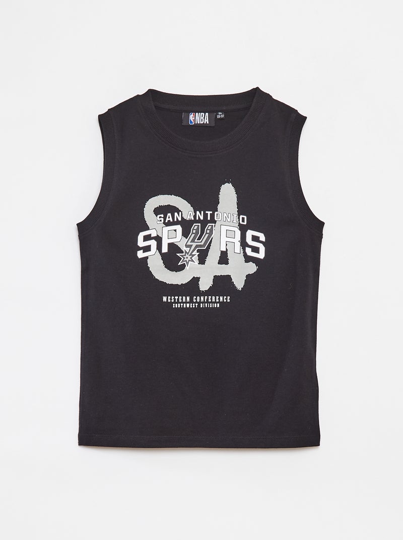 Pigiama corto canotta + shorts - 2 pezzi NERO - Kiabi