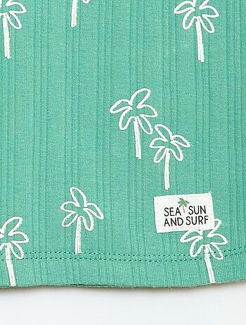 Pigiama corto canotta + shorts - 2 pezzi