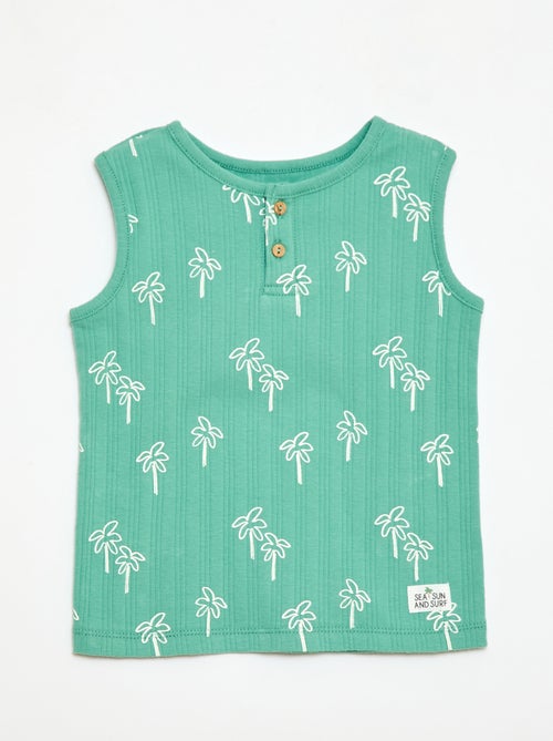 Pigiama corto canotta + shorts - 2 pezzi - Kiabi