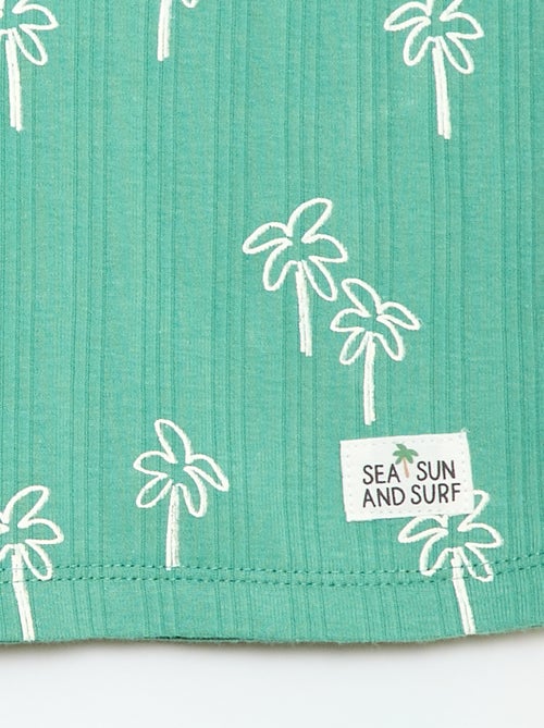 Pigiama corto canotta + shorts - 2 pezzi - Kiabi