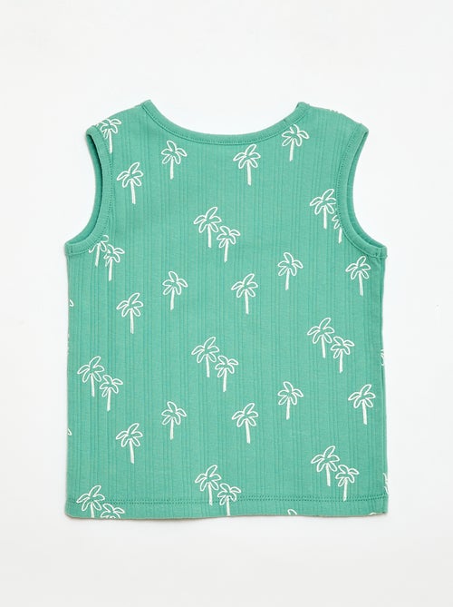 Pigiama corto canotta + shorts - 2 pezzi - Kiabi