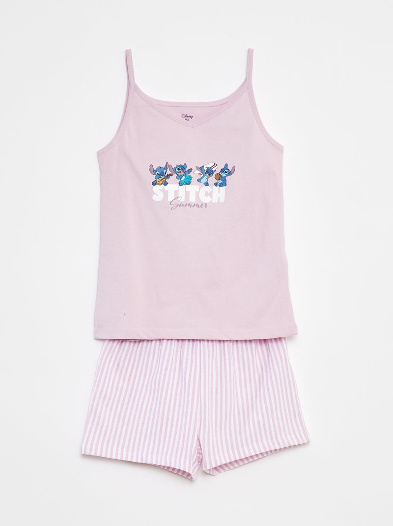Pigiama corto canotta + shorts Disney - 2 pezzi VIOLA - Kiabi