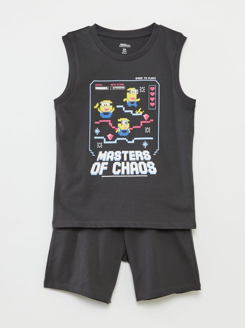 Pigiama corto canotta + shorts 'Minions' - 2 pezzi - Kiabi