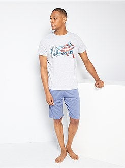 Pigiama corto 'Capitan America' - Kiabi