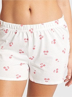 Pigiama corto 'ciliegia' - Kiabi