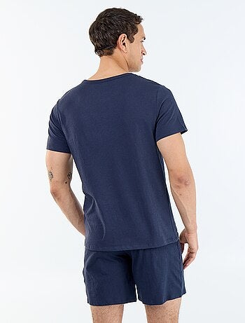 Pigiama corto composto da t-shirt + pantaloncini - 2 pezzi