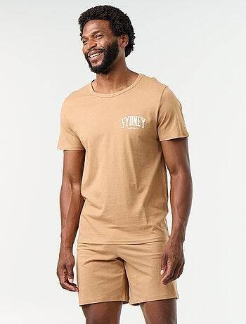 Pigiama corto composto da t-shirt + pantaloncini - 2 pezzi