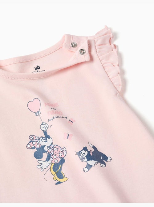 Pigiama corto con Minnie & Figaro - Kiabi