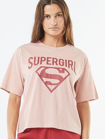 Pigiama corto con stampa 'Superman' - 2 pezzi