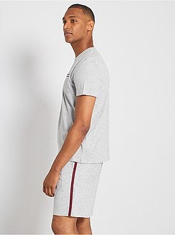 Pigiama corto con tasca sul petto - Kiabi