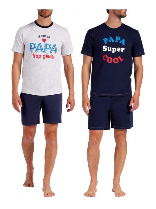 Pigiama Corto Cotone - Confezione da 2 - Kiabi