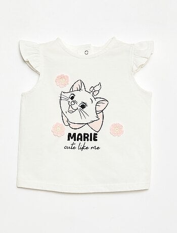 Pigiama corto "Disney" "Marie" - 2 pezzi