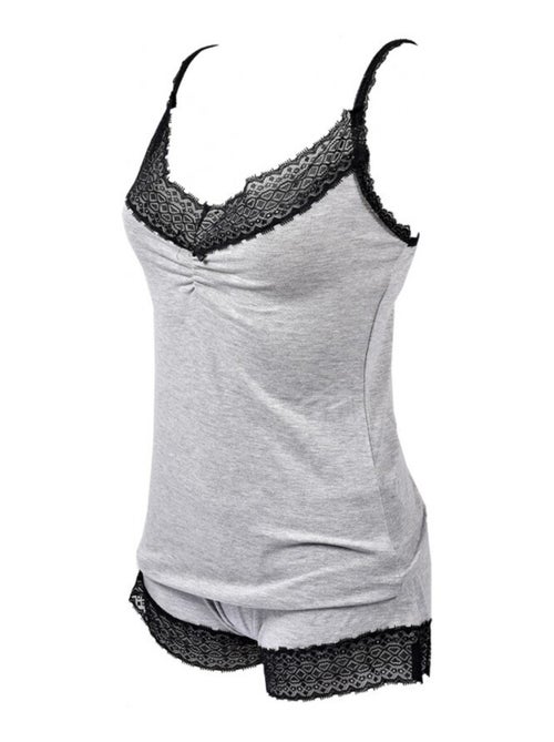 Pigiama Corto Donna TWINDAY in Cotone - Confezione da 2 - Kiabi