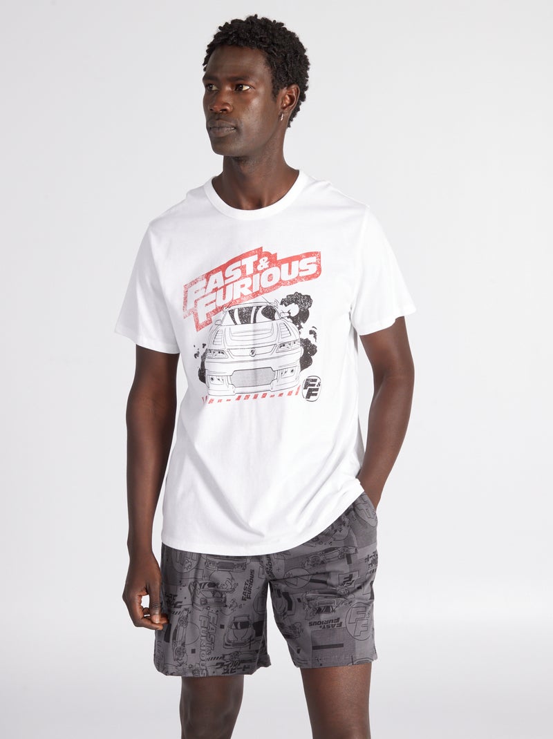 Pigiama corto 'Fast & Furious' - 2 pezzi GRIGIO - Kiabi