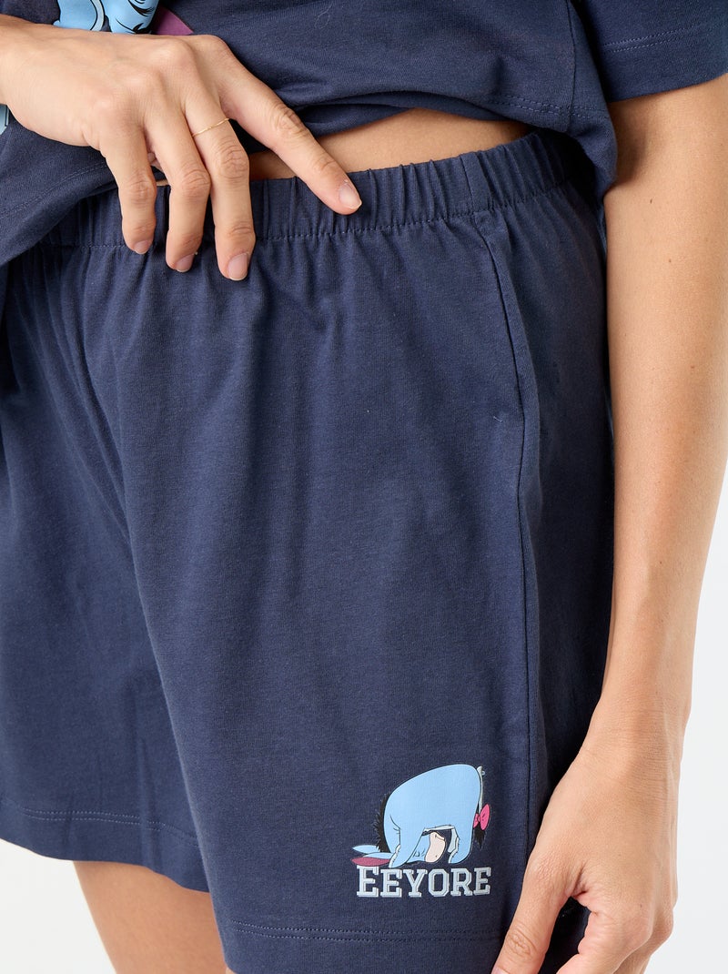 Pigiama corto 'Ih-Oh' - 2 pezzi Blu - Kiabi