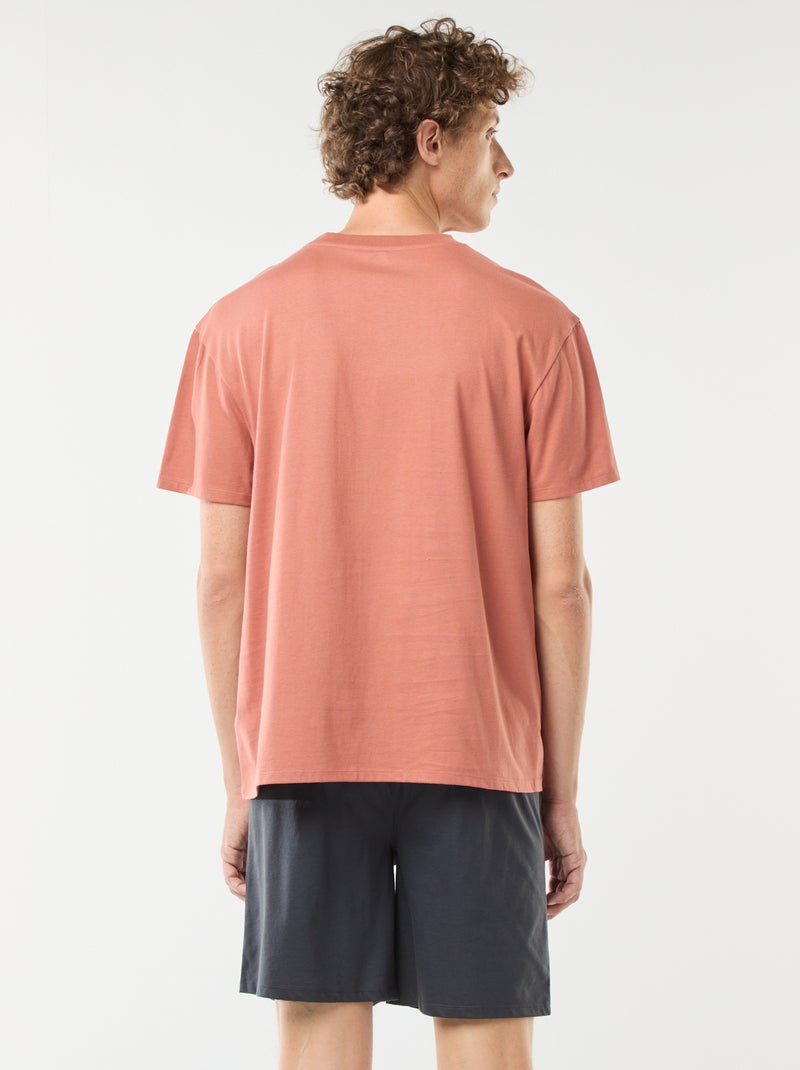 Pigiama corto 'Jurassic World' t-shirt + shorts - 2 pezzi Rosso - Kiabi