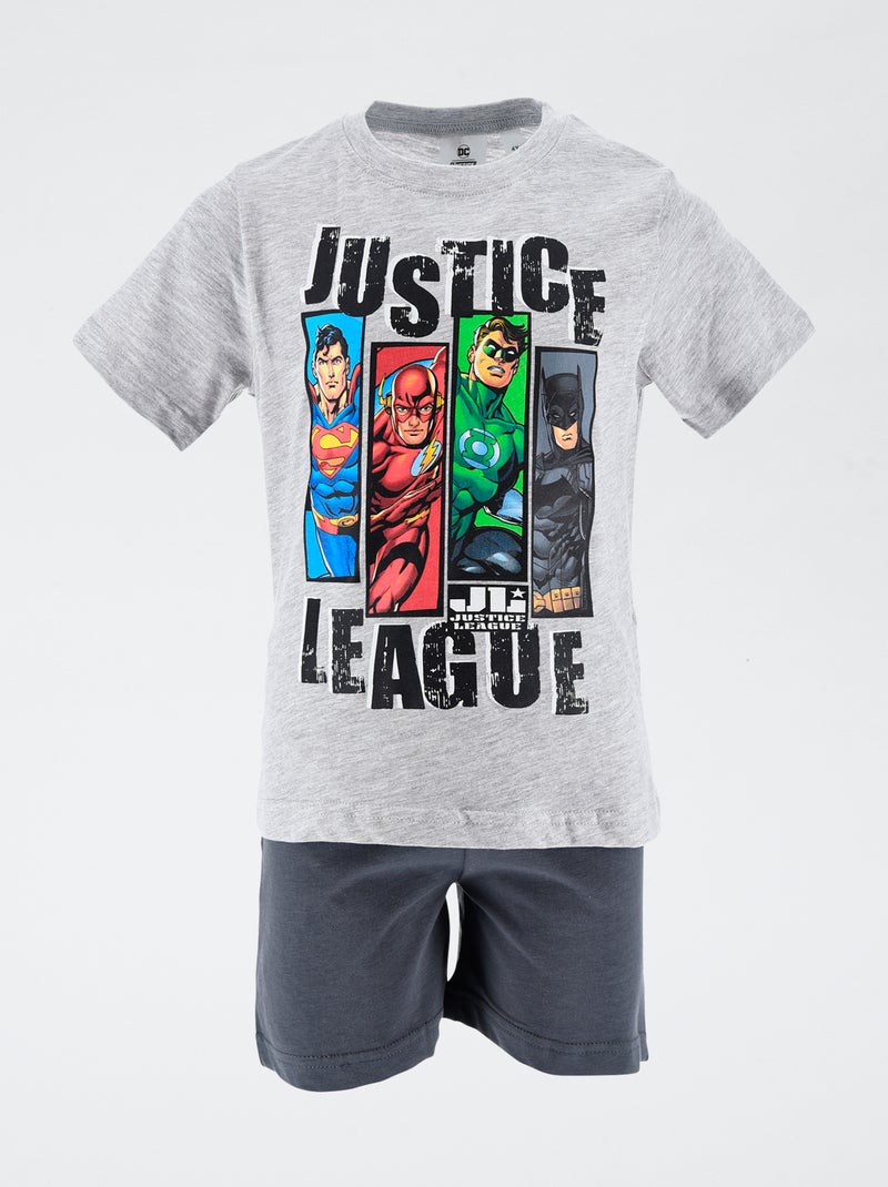 Pigiama corto 'Justice League' GRIGIO - Kiabi