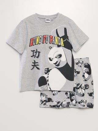 Pigiama corto 'King Fu Panda' - 2 pezzi