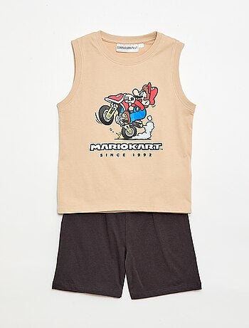 Pigiama corto 'Mario Kart' pantaloncini + t-shirt - 2 pezzi