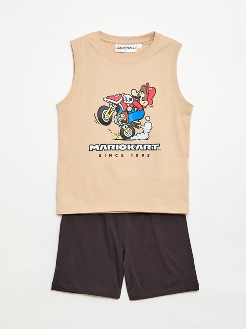 Pigiama corto 'Mario Kart' pantaloncini + t-shirt - 2 pezzi - Kiabi