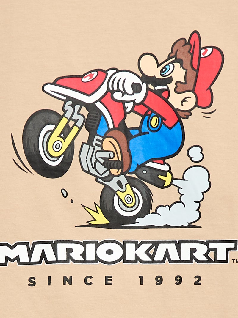 Pigiama corto 'Mario Kart' pantaloncini + t-shirt - 2 pezzi Beige - Kiabi