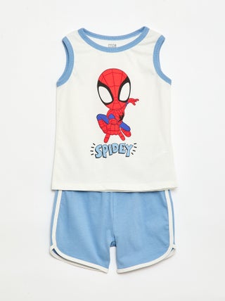Pigiama corto 'Marvel' 'Spider-Man' - 2 pezzi