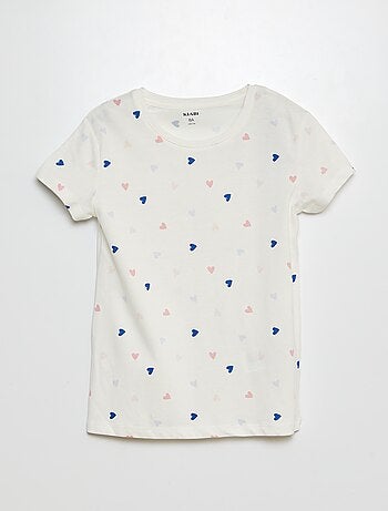Pigiama corto shorts + t-shirt - 2 pezzi