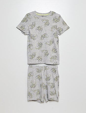 Pigiama corto shorts + t-shirt - 2 pezzi