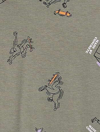 Pigiama corto shorts + t-shirt - 2 pezzi