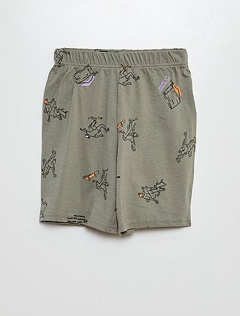 Pigiama corto shorts + t-shirt - 2 pezzi