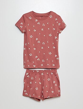 Pigiama corto shorts + t-shirt - 2 pezzi