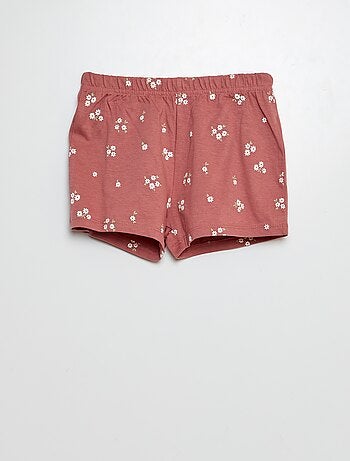 Pigiama corto shorts + t-shirt - 2 pezzi