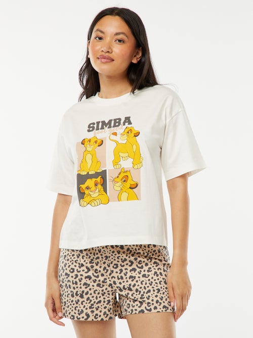 Pigiama corto Simba - 2 pezzi - Kiabi