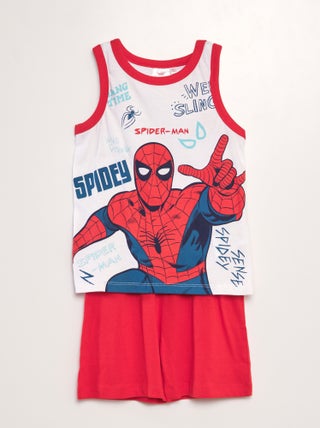 Pigiama corto 'Spider-Man' canotta + shorts - 2 pezzi