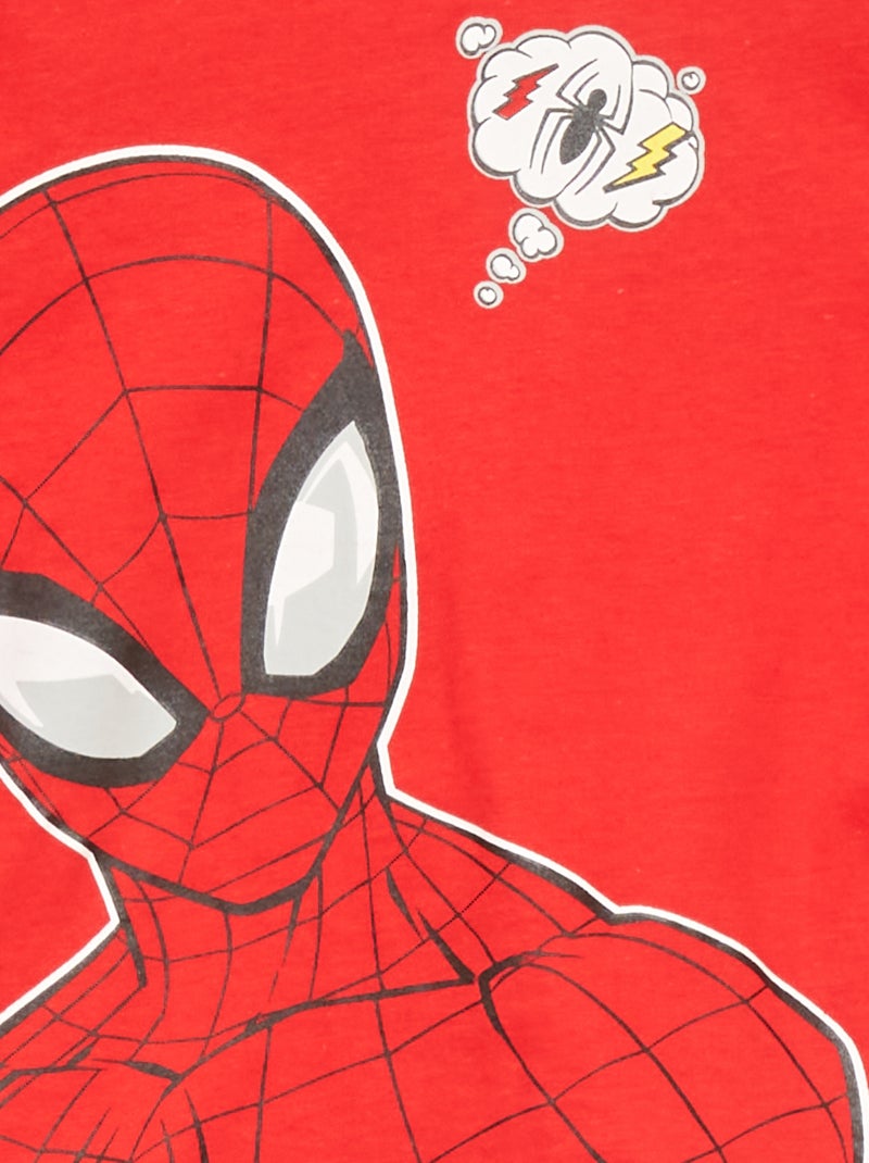 Pigiama Ufficiale Marvel Spiderman Per Bambini – Da 2 A 7 Anni Con Stampe Full Su Gamba E Petto - 3