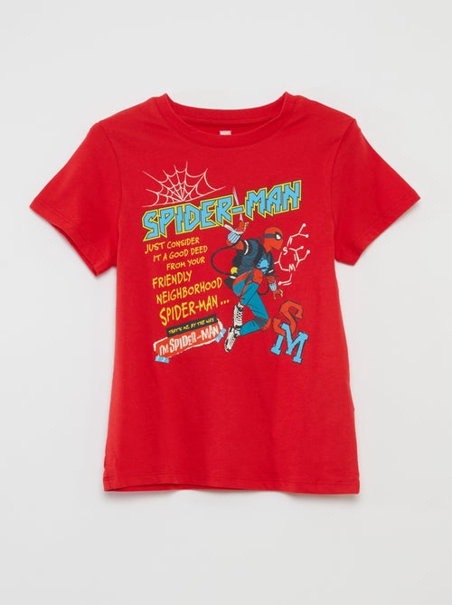 Pigiama corto 'Spider Man' 'Marvel' - 2 pezzi - Kiabi