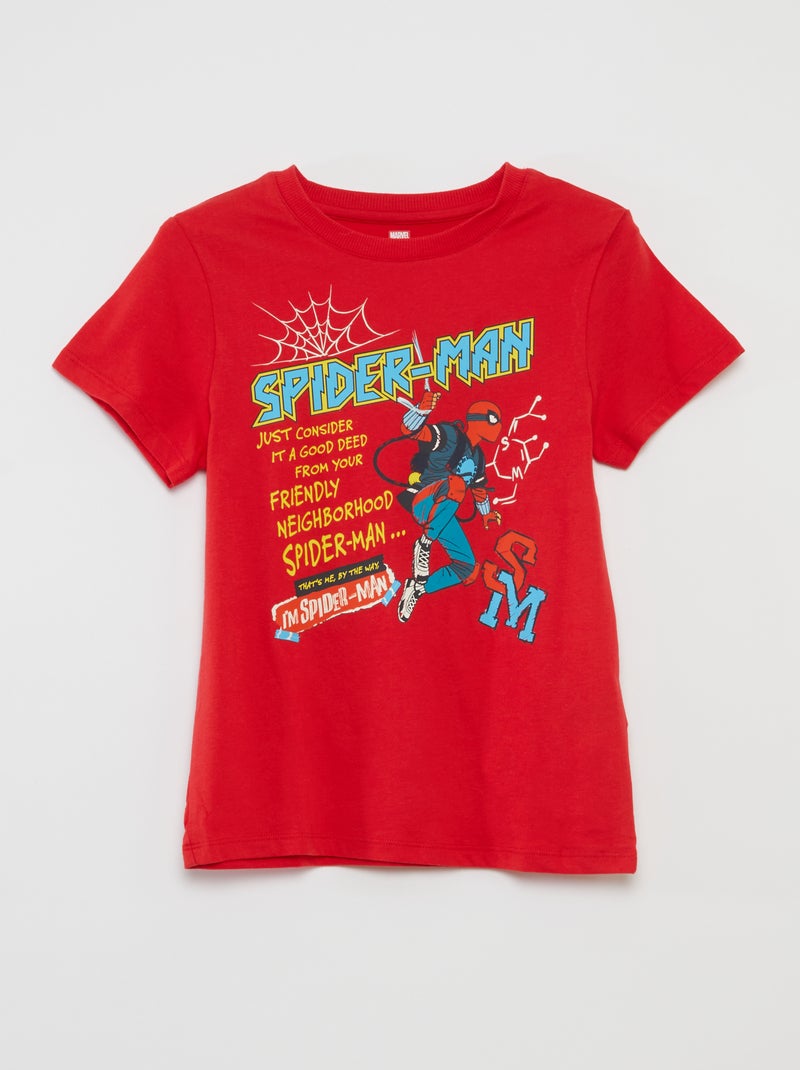 Marks & Spencer Pigiama Spider-Man In Puro Cotone – Verde, Per Bambini, Comodo E Resistente, Da Notte E Relax