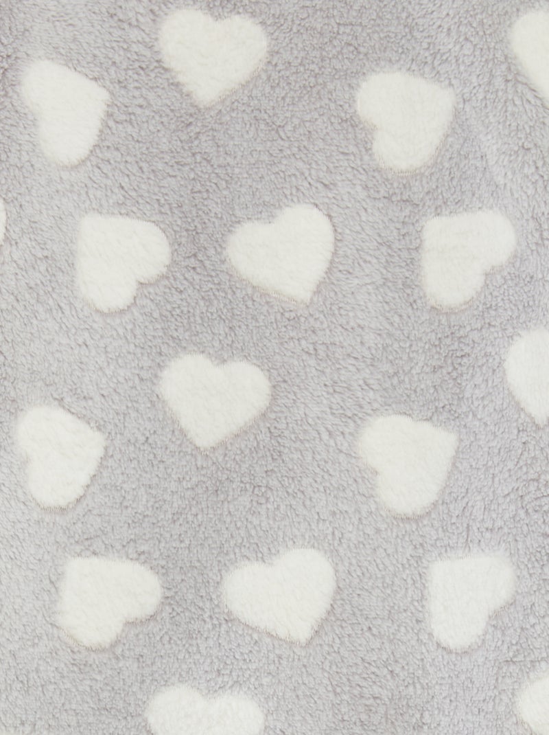 Pigiama corto stampa 'cuore' - 2 pezzi GRIGIO - Kiabi