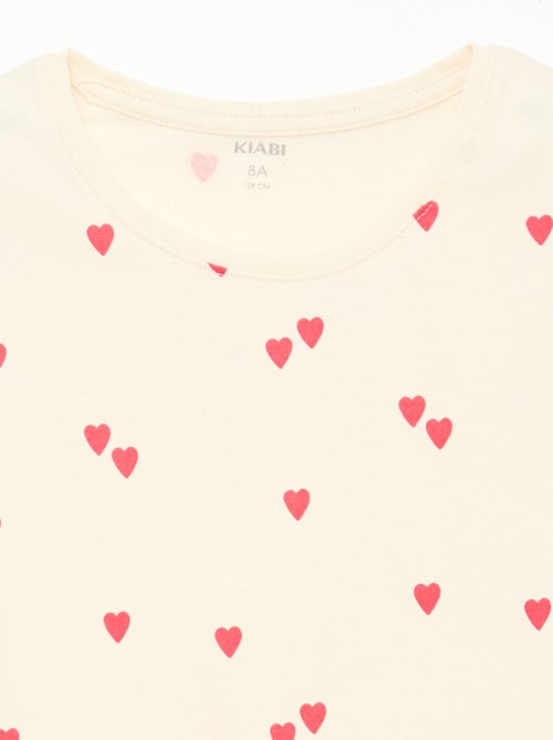 Pigiama corto stampato - 2 pezzi - Kiabi