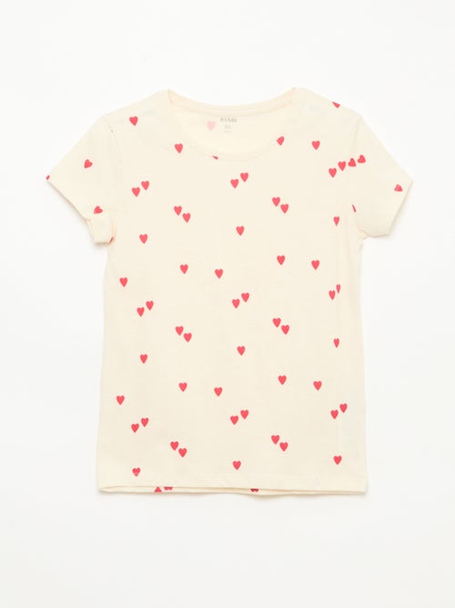 Pigiama corto stampato - 2 pezzi - Kiabi