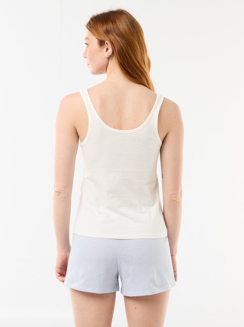 Pigiama corto stampato - 2 pezzi - Kiabi