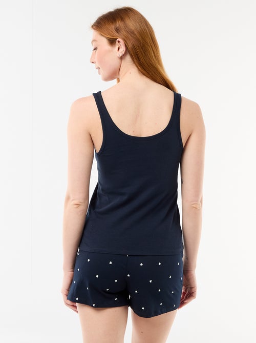 Pigiama corto stampato - 2 pezzi - Kiabi