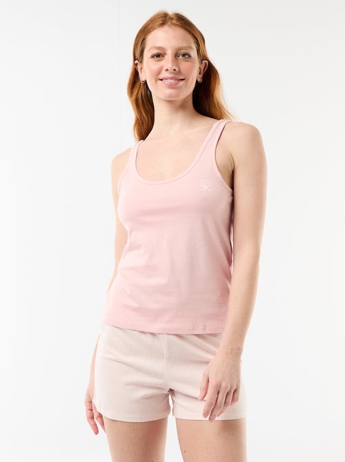 Pigiama corto stampato - 2 pezzi - Kiabi