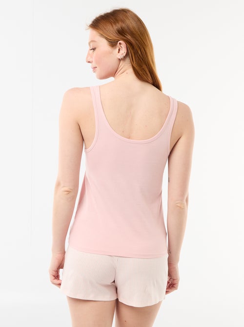 Pigiama corto stampato - 2 pezzi - Kiabi